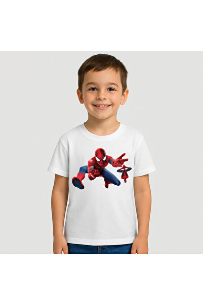 Fruit of the loom Tricou copii Spider Man 100% Bumbac