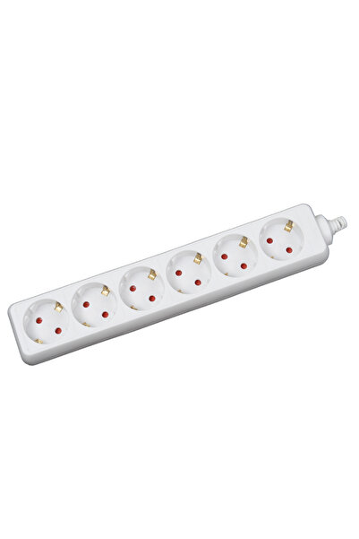 Inlet Prelungitor 5m 6 prize, alb, Inlet, PRELUNGITOARE