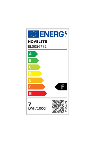 NOVELITE Λάμπα LED A60 7W E27 3000K
