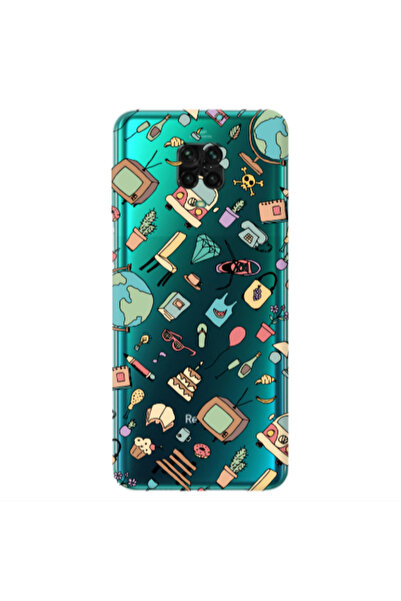 Other Xiaomi Redmi Note 9S Mixed up Transparent Silicone TPU Θήκη