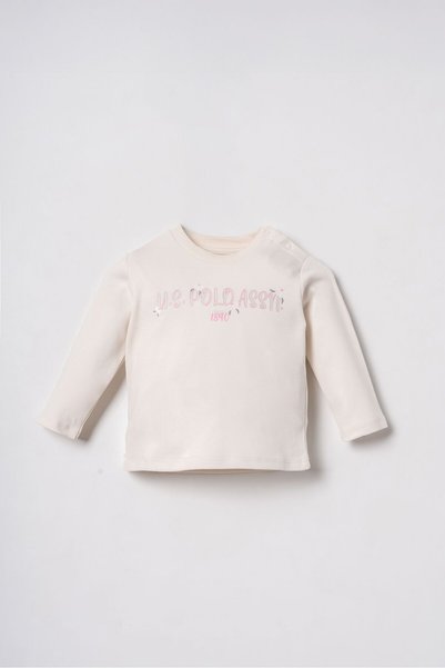 U.S. Polo Assn. Embroidered Baby Girl Cardigan Green Long Sleeve Pajama Set Usb3256-C-V1