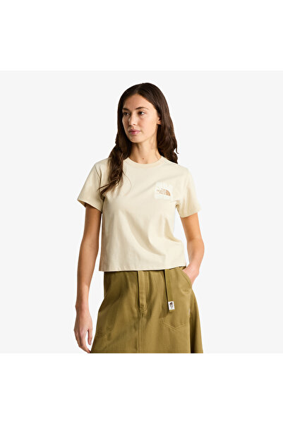 THE NORTH FACE W SUN REGULAR Mânecă scurtă Cutie Tee-GRA