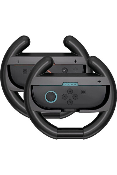 Hurtel Nintendo Switch 2 Joy-con Πακέτο Τιμονιών Αγώνων 2 Μαύρα Ns2-h1