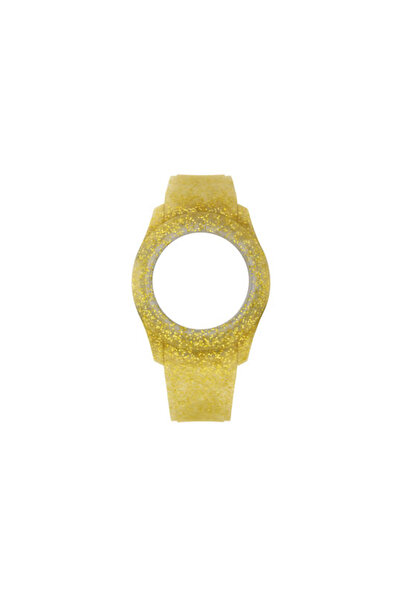Other WATX & CO Λουράκι από καουτσούκ Χρυσό 38mm
