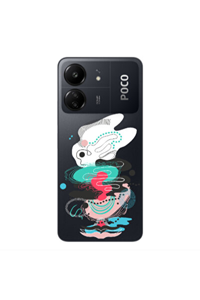 Other Xiaomi Poco C65 Abstract 50 Transparent Silicone TPU Θήκη