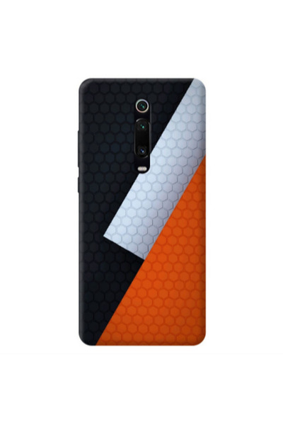 Other Xiaomi Mi 9T Coated hexagon Transparent Silicone TPU Θήκη