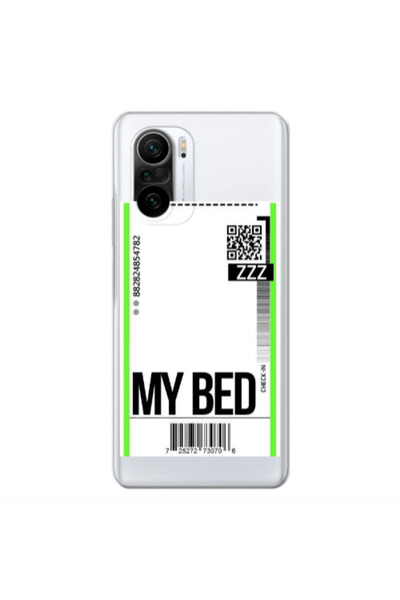 Other Xiaomi Poco F3 My Bed ZZZ Transparent Silicone TPU Θήκη