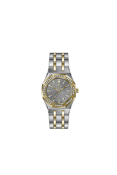 Seen Time Sine Time Women's Watch Hexagonal Design with Rhinestones