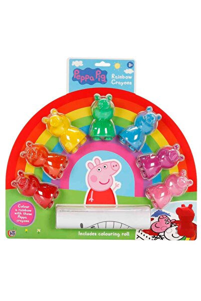 Sambro Peppa Pig Gökkuşağı Kalemleri Boyama Seti