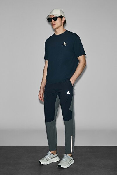 Lufian 111050046 Nımbus Men's Sweatpants Dark Blue