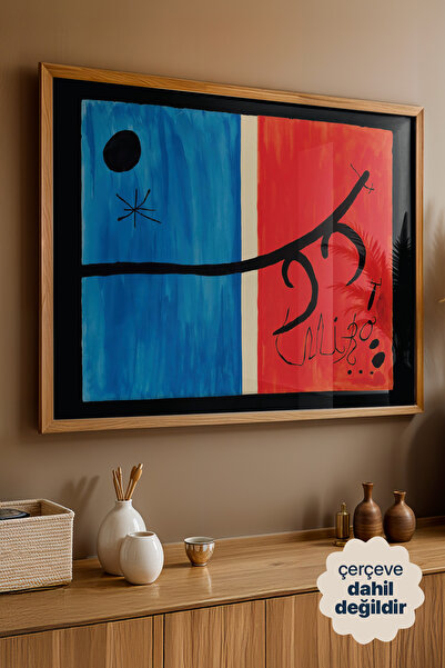 Persona Istanbul Joan Miró "El vol de L'alosa" - Sanat Posteri (Çerçevesiz)