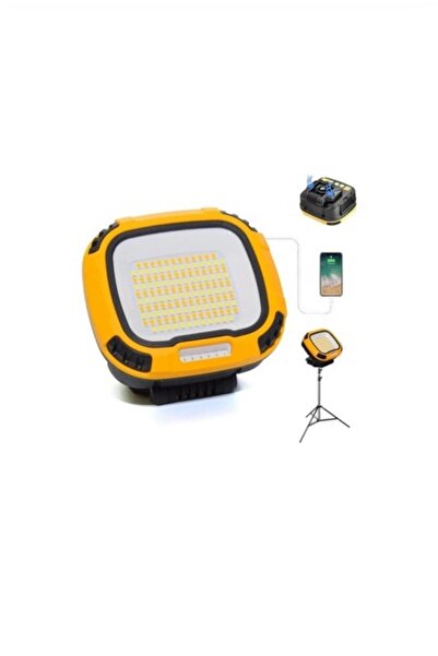 wison Ws- 582 Özellikli Tripod Bağlantılı Mıknatıslı 3500 Lümen Usb Şarjlı Ça...