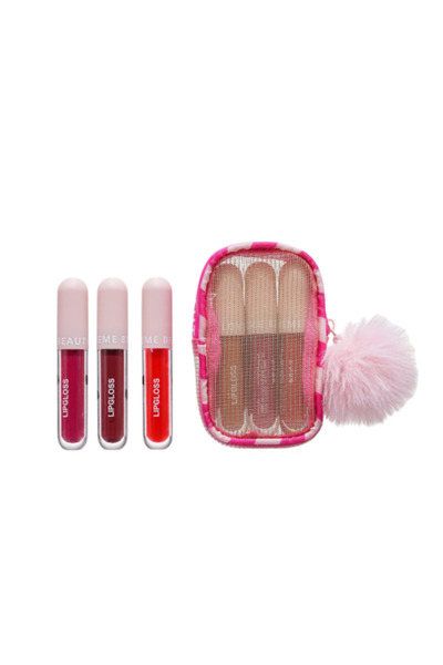 LOVEME BEAUTY Lip Stain Collection Cream, 3 pieces of creamy lipstick from