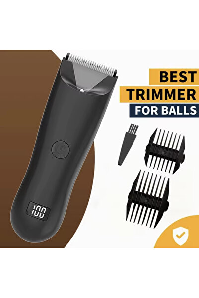 Choice Black Trimmer Beard For Man Shaver Razor Beard Shaper Armpit Chest Hai...