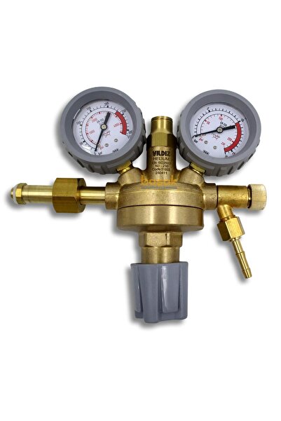 Yıldız Gaz Armatürleri Yıldız 5160S 0-10 Bar Helyum Basınç Düşürücü Saat