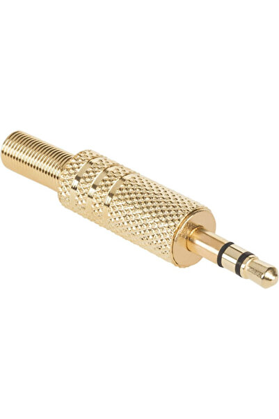 Cabletech Adaptor 3.5mm tată la 3.5mm mamă Auriu 1 buc.