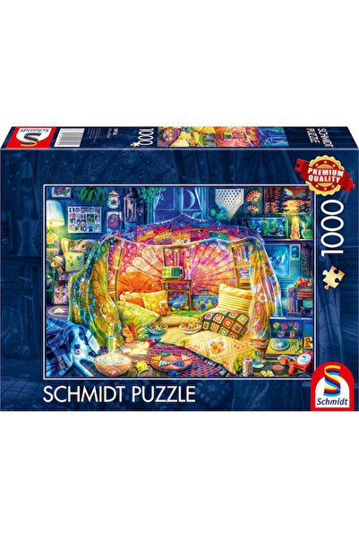 Schmidt Spiele Puzzle Pq 1000 Cozy Hideout G2 13917395 4001504597429
