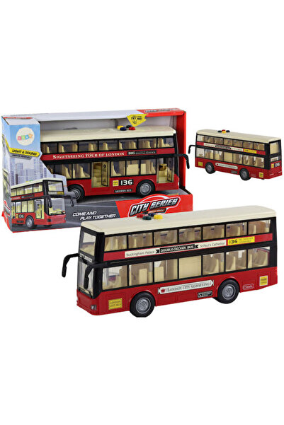 OEM Autobuz 1:16 cu mecanism pull-back pentru 3+ ani