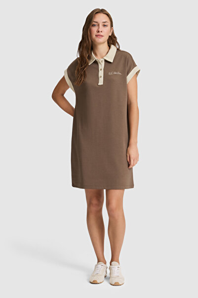U.S. Polo Assn. Women's Brown Knitted Dress 50323502-Vr029