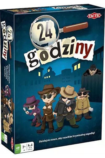 TACTIC Joc de societate 24 de ore pentru 2-4 jucători, 7+ ani (PL) Cod: 53396