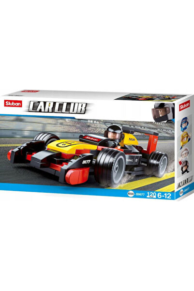 Sluban Set de cuburi pentru copii 6-12 ani, 120 piese
