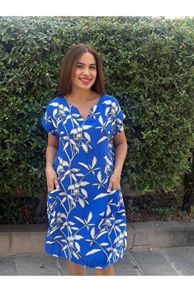 ROKH Women's Summer Loose Cotton Dress