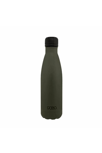Polo Θερμός Παγούρι Stainless Steel 0.50L TitaniumI/Black (949004-2620)