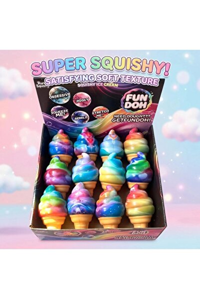 Choice3 ice cream 12 pc set Hit product popsicle stress ball Simulation Food ...