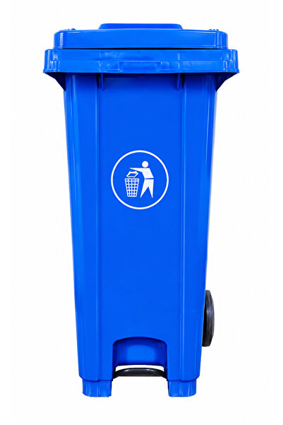 ZAHRA Garbage Bin With Wheel & Pedal 240 LTR