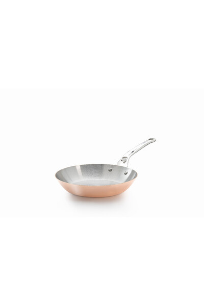 OEM Tigaie de Buyer, 20 cm, Cupru, Otel inoxidabil, Roz, Argintiu