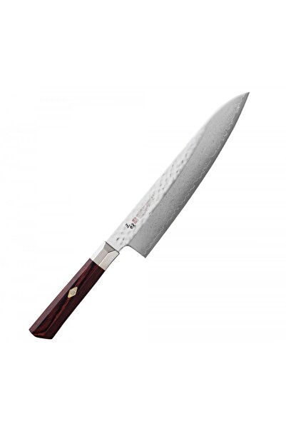 MCUSTA Cutit de bucatar, Zanmai, 21 cm, 33 straturi otel VG-10, maner octogon...