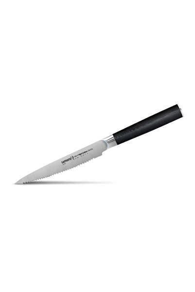 Samura Cutit de bucatarie, Samura, Otel inoxidabil, pentru rosii, 13,2 cm, Ne...