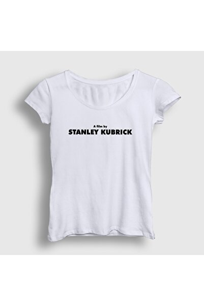 Presmono Women's White a Clockwork Horseman T-Shirt by Kubrick Cinema Directo...