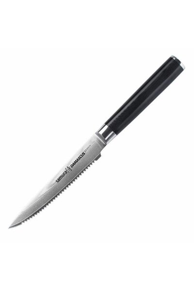 Samura Cutit bucatarie, Damascus, Otel, 120 mm, Negru