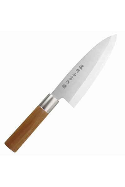 Satake Cutit de bucatarie Satake, Traditional Japonez, 16 cm, Otel inoxidabil...