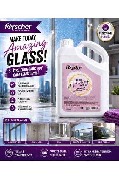 Forscher Professional Amazing Glass Cam Temizleyici 5 L