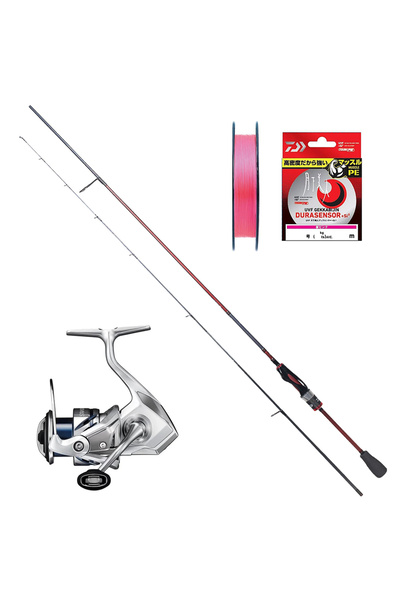 daiwa Gekkabijin 191cm 0.5-5gr - Shimano Stradic 1000 LRF Olta Seti