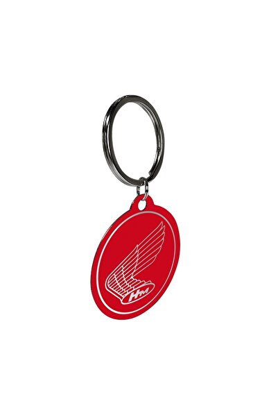 Nostalgic Art Nostalgic-Art Retro Keychain, Honda Red Logo, Metal, Vintage De...