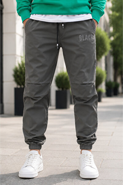 by fiyaka fashion Men's Parachute Fabric Jogger Pants with Elastic Waist and ...