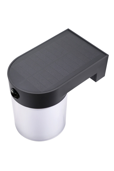 POWERTECH LED ηλιακό φωτιστικό PT-1520 με αισθητήρα κίνησης, 4W, 2000mAh, μαύρο