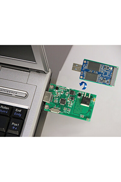 DELOCK αντάπτορας USB σε mSATA 62681, 5Gbps