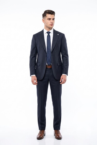 Presto Men's 6 Drop Double Slit Suit Bgl-St05511