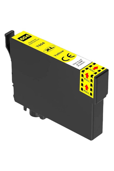 Premium Συμβατό Inkjet για Epson, T604XL, 12ml, κίτρινο
