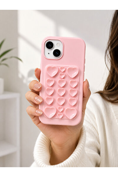 CAMCI Sadece İPhone 15 Uyumlu Kendiliğinden Vantuzlu Yeni Sezon Tarz ve Şık T...