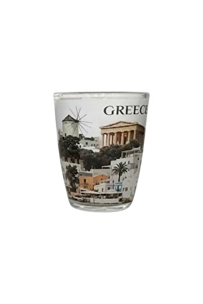 Tradesor Ποτήρι σφηνάκι Souvenir - 20Z - Greece - Σετ 12 τεμάχια - 161273