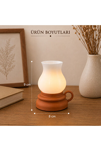 Dezora Home Dekoratif LED Mumluk – Tealight Mum Hediyeli, Modern Masa ve Raf ...