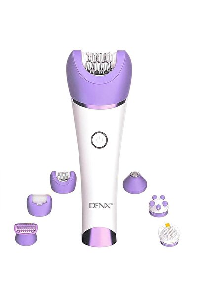 KARAKER 6 in 1 Wet & Dry Electric Hair Removal Device with LED Light