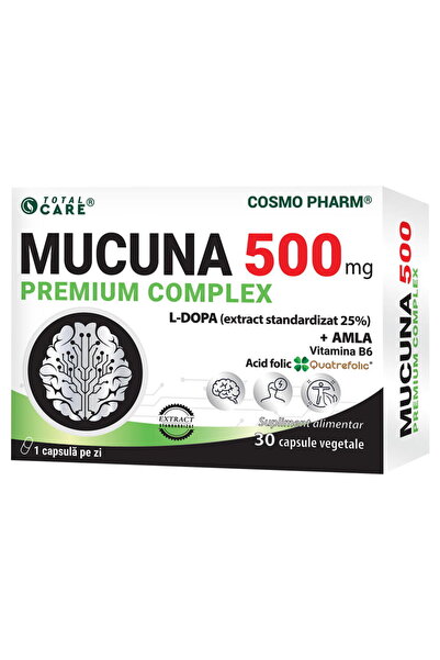 Cosmo Pharm Mucuna 500mg Premium Complex 30cps