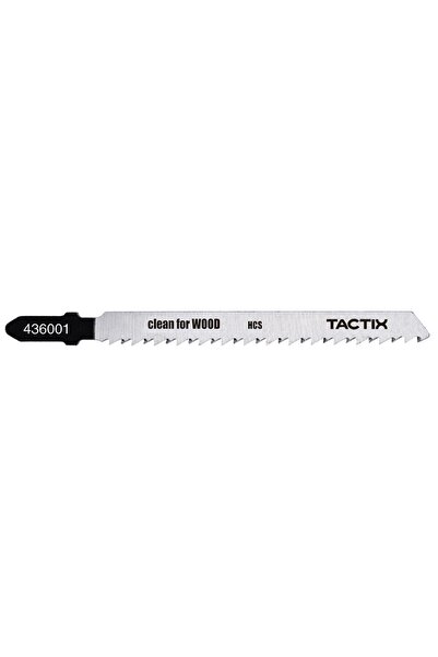 Tactix 436001 Λάμα Κοπής Ξύλου Απλή Σέγα 100mm 5τμχ