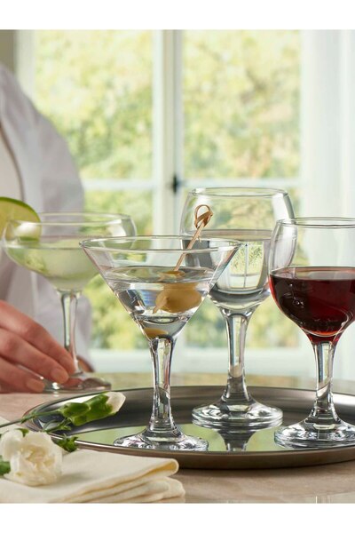 Paşabahçe 6'lı Bistro Martini Kadehi 200 cc
